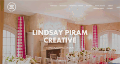 Desktop Screenshot of lindsaypiramcreative.com